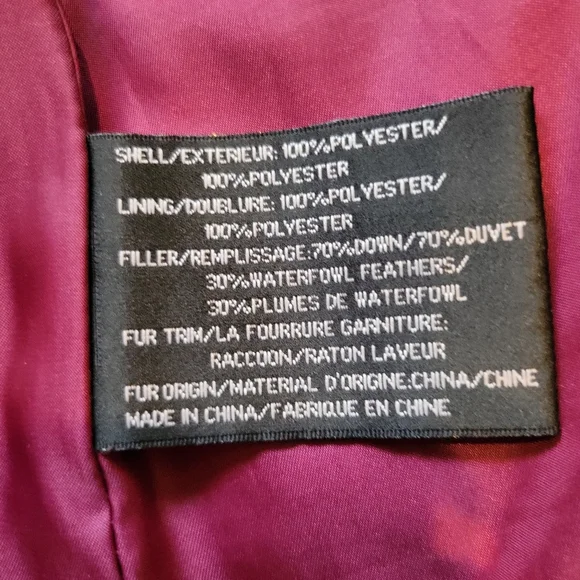 DKNY Warm Black Puffer Coat Women Size Small - Picture 10 of 10